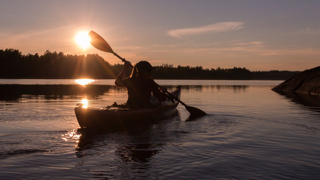 Kayaking - Fun activities while watching sunset in Phu Quoc