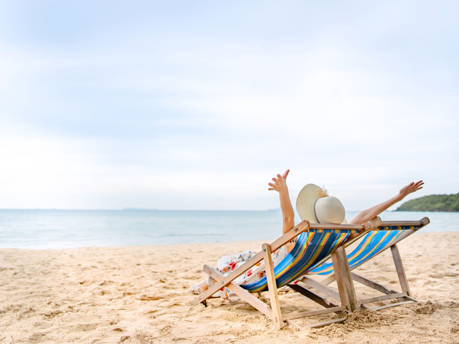 chill on the sand sunbath