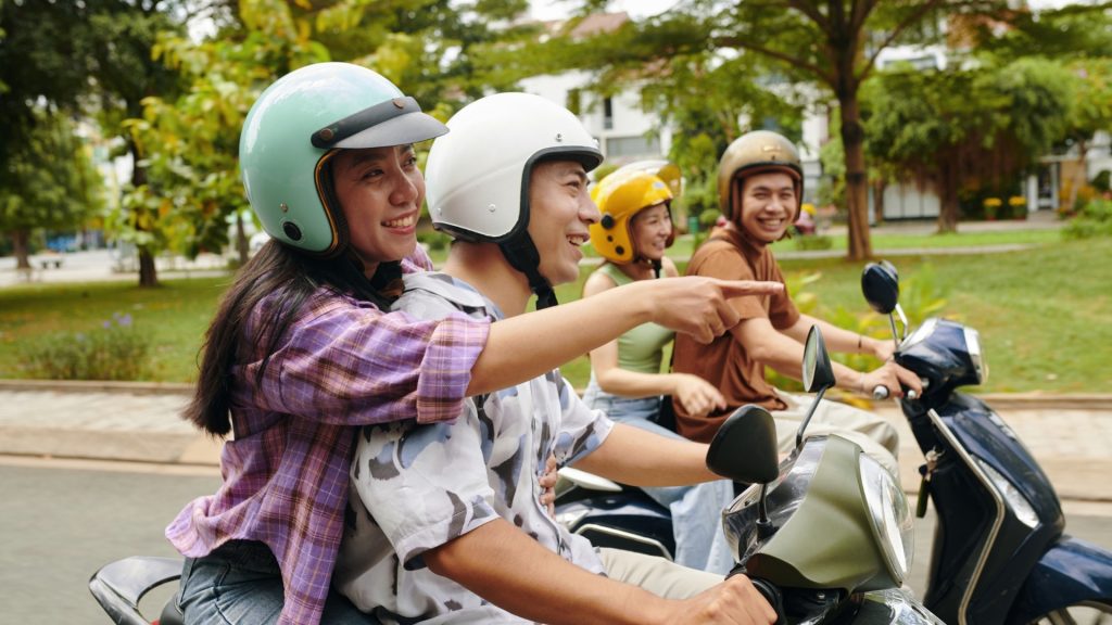 Rent a motorbike