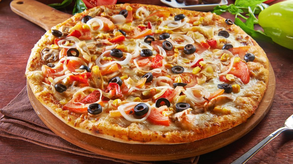 pizza at the spice house, cassia cottage